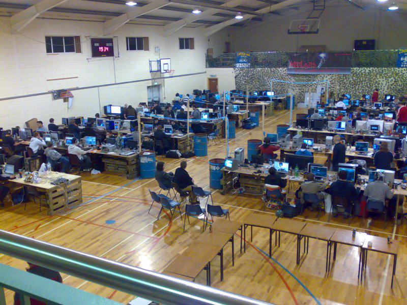 Irish Counter Strike events used to look like this only a few years ago